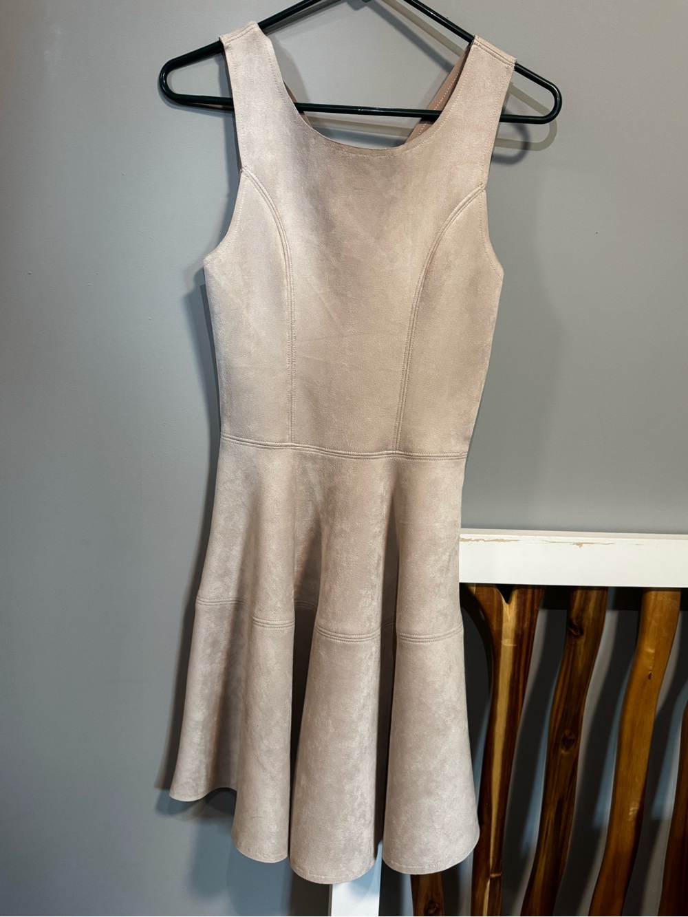 NWOT Sleeveless Cream Dress